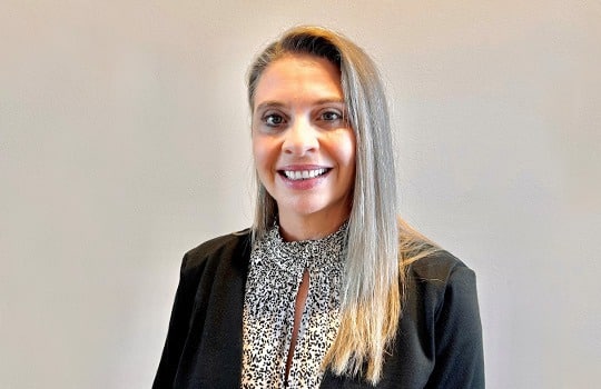 Portrait of Gabriella Faura, worker’s compensation attorney.